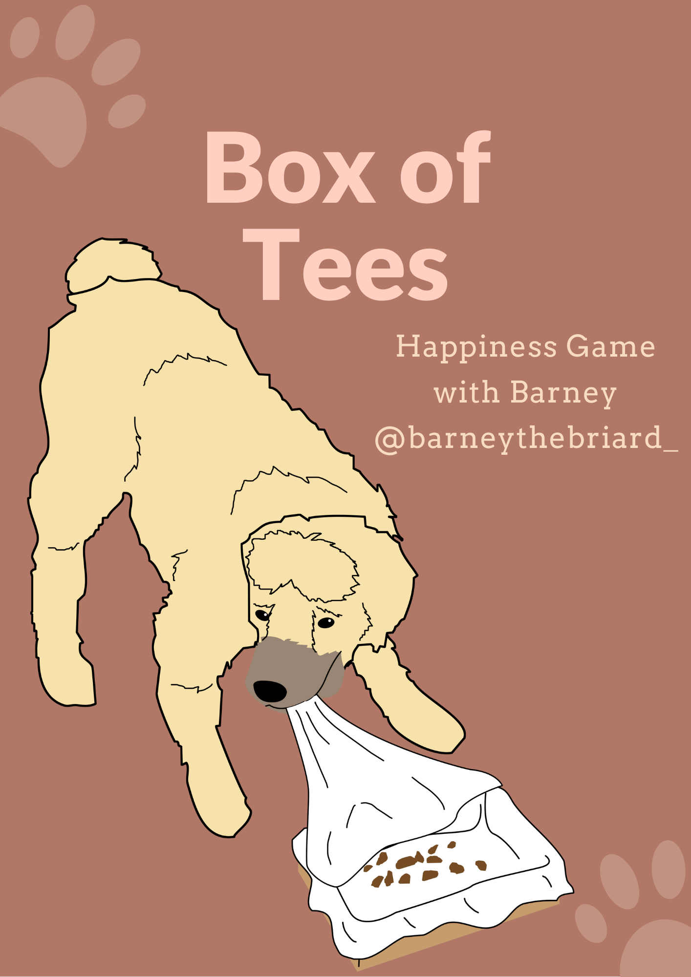 Box of Tees Games for Dogs Bounce and Bella